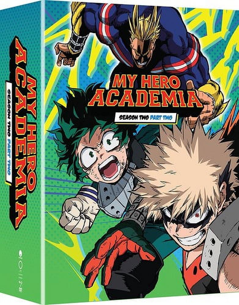 Boku no Hero Academia Season Two [Dvd Cover] by sylargreyp on