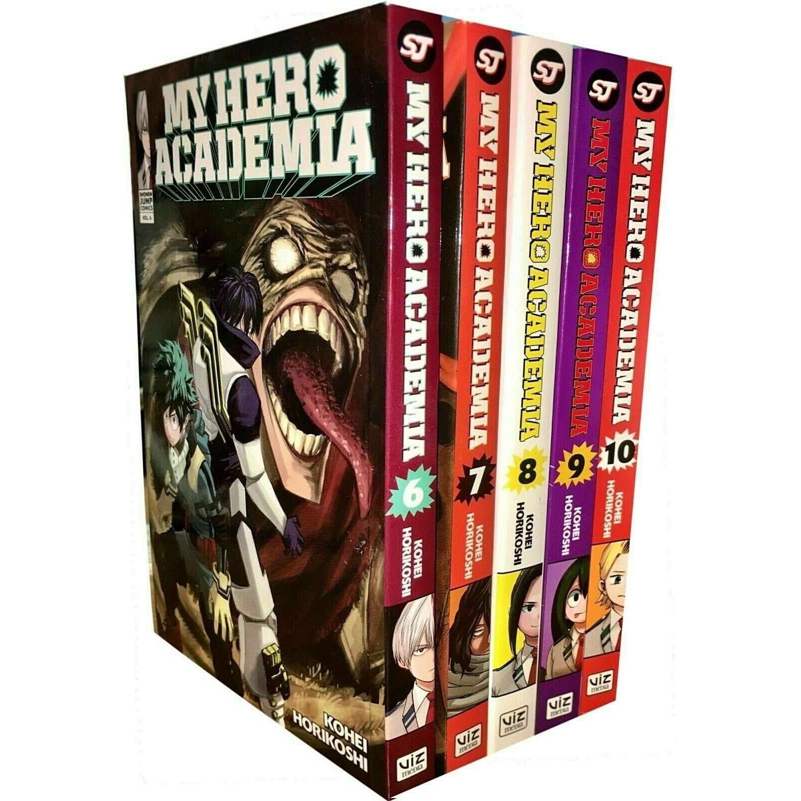 My Hero Academia Volume 6-10 Collection 5 Books Set (Series 2) by Kohei Horikoshi
