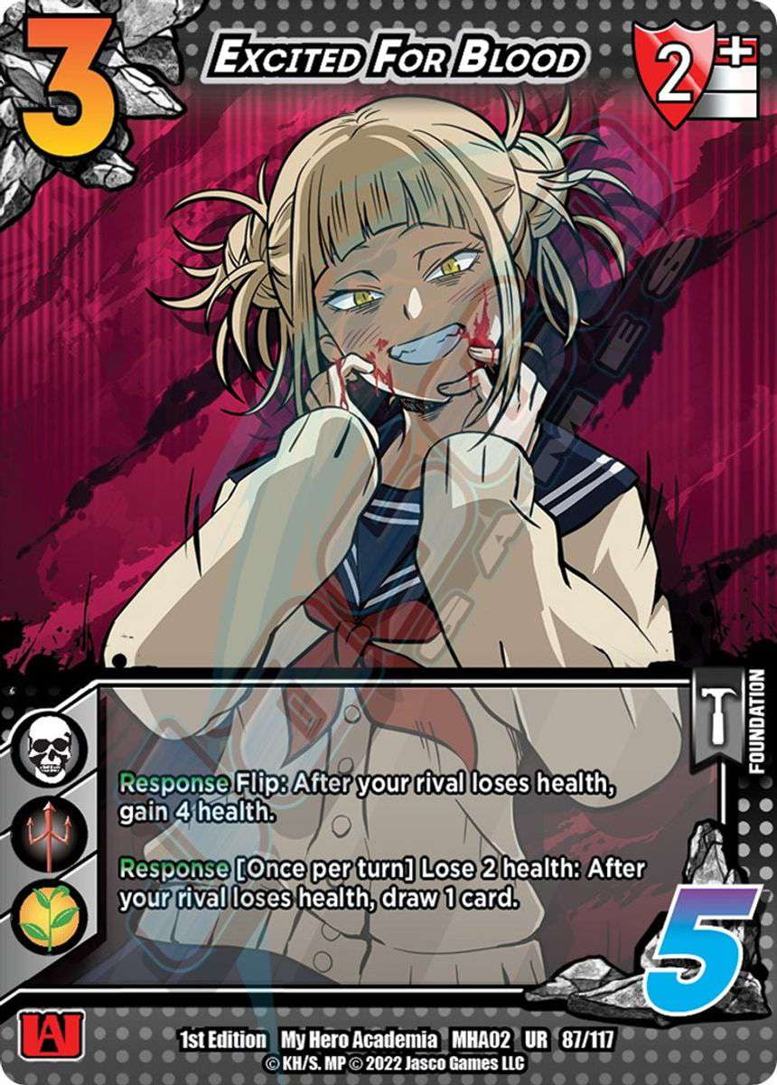 rare my hero academia cards - (Pick Your Rare) League of Villains Hero Academia 2 Crimson #87