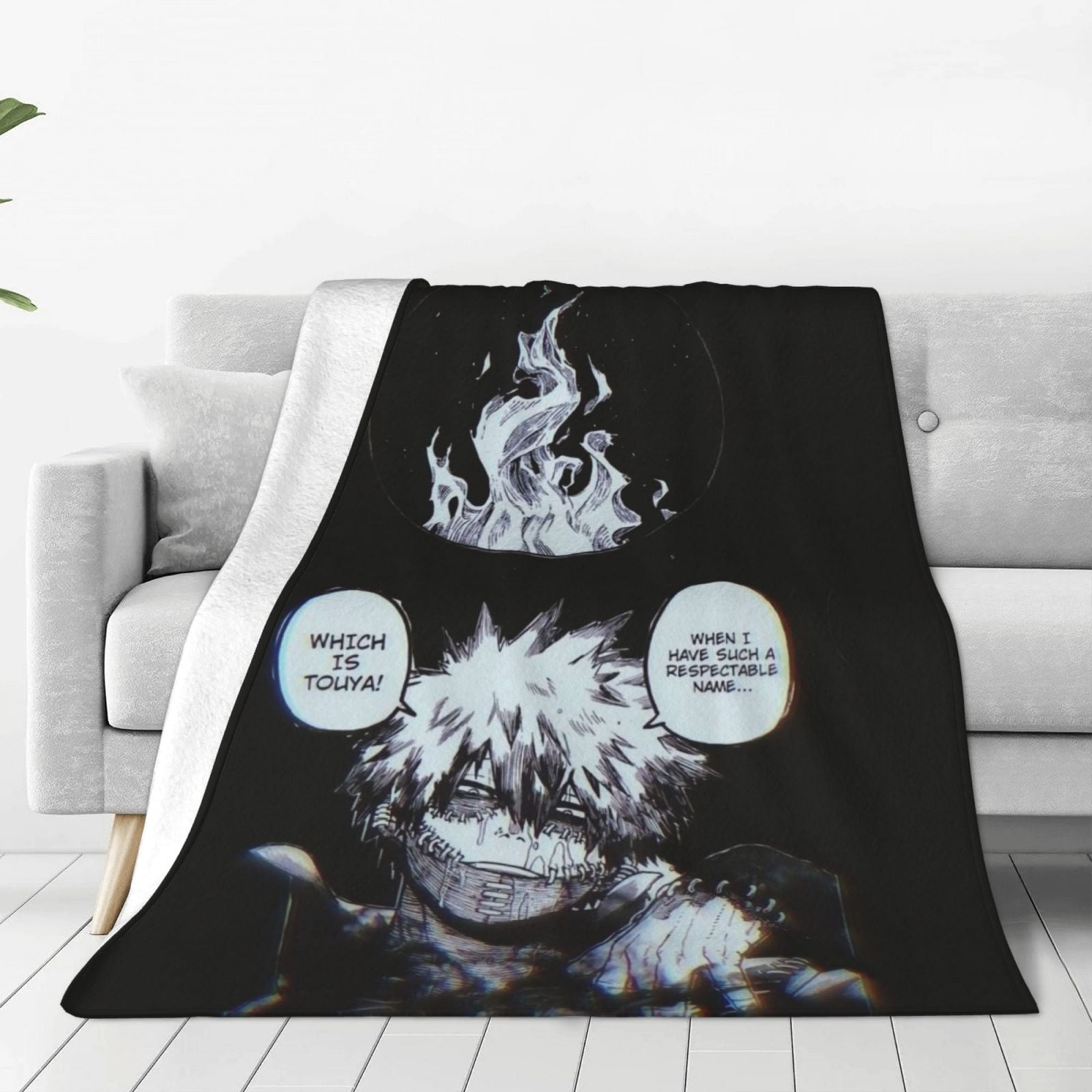 My Hero Academia Shigaraki Tomura Anime Collage Blanket Soft Cozy