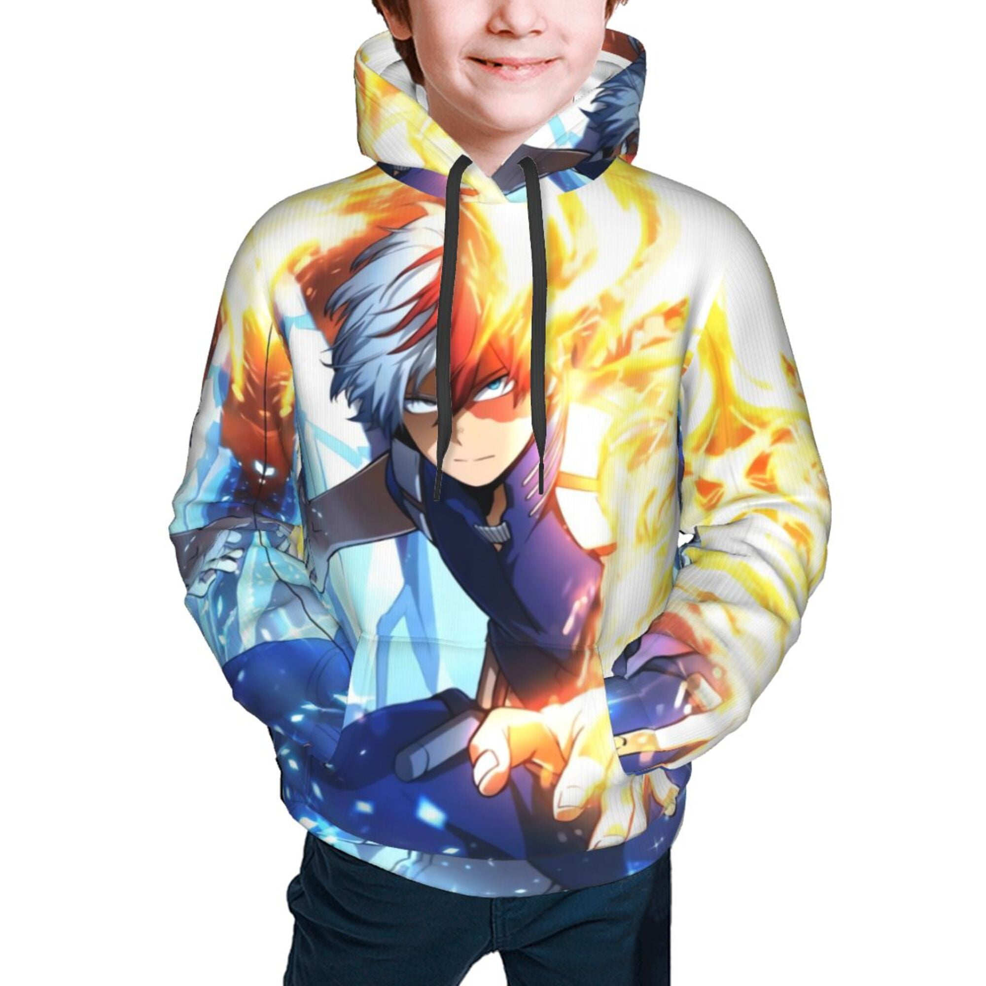 My Hero Academia Shoto Todoroki Kids' Hoodie 3d Print Sweatshirt