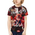 thumbnail image 1 of My Hero Academia Shoto Todoroki Kids T-Shirt 3d Printed Graphic T-Shirts Boys And Girls Short Sleeve Shirts For Youth Kids X-Small, 1 of 7