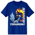thumbnail image 1 of My Hero Academia Shoto Todoroki Men's Royal Blue T-shirt-XL, 1 of 3