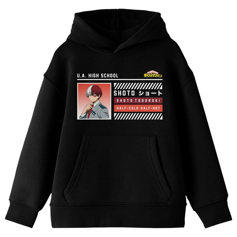 My hero hot sale academia todoroki hoodie