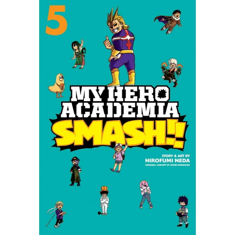 My Hero Academia Smash Series (Vol 1-5) Collection 5 Books Set By