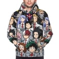thumbnail image 1 of My Hero Academia Sweatshirt For Mens Fashion Hoodies Pullover Athletic Daily Hoody Hooded Gift, 1 of 5