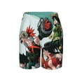 thumbnail image 1 of My Hero Academia Swim Trunk, Beach Board Shorts For Boys Girls, Quick Dry Swimsuit With Mesh Linning, Swimming Trunks For Kids Teens, 1 of 9