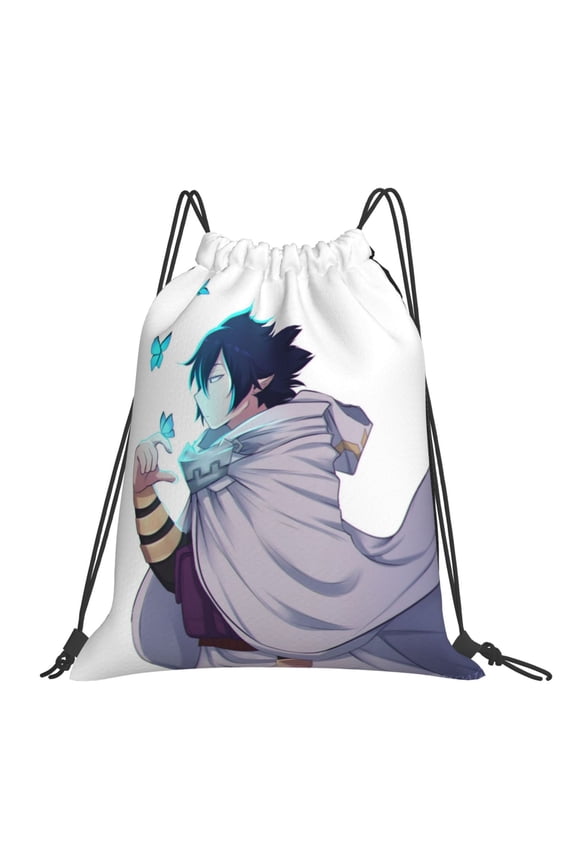 My Hero Academia Tamaki Amajiki Drawstring Backpack Sport Gym Bag For Yoga Swimming Gymsack Sport Strap Pack Bag
