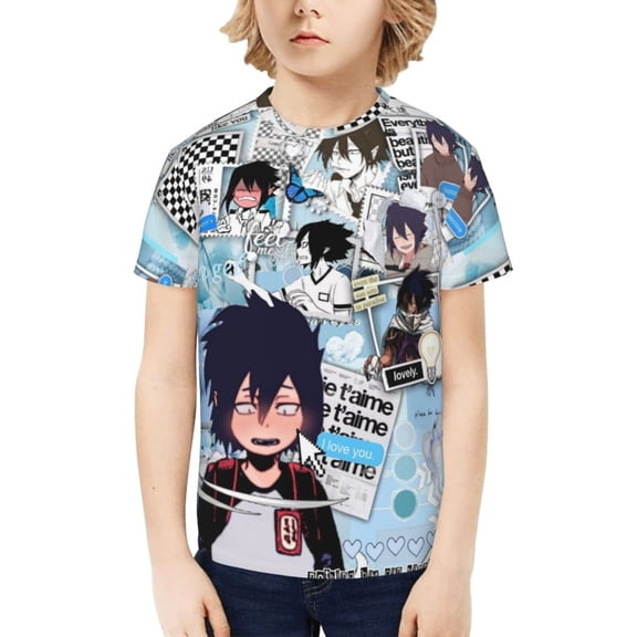 My Hero Academia Tamaki Amajiki Kids T-Shirt 3d Printed Graphic T-Shirts Boys And Girls Short Sleeve Shirts For Youth Kids Large