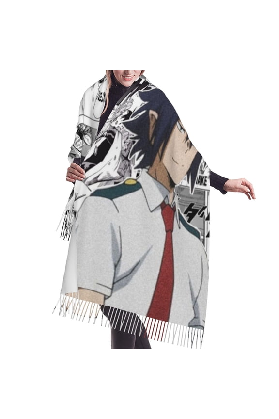 My Hero Academia Tamaki Amajiki Shawl Wrap For Womens Winter Warm Long Soft Scarf Pashmina Shawl Scarves