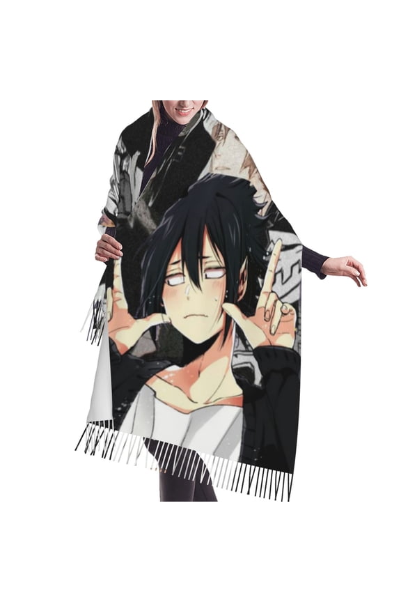 My Hero Academia Tamaki Amajiki Shawl Wrap For Womens Winter Warm Long Soft Scarf Pashmina Shawl Scarves