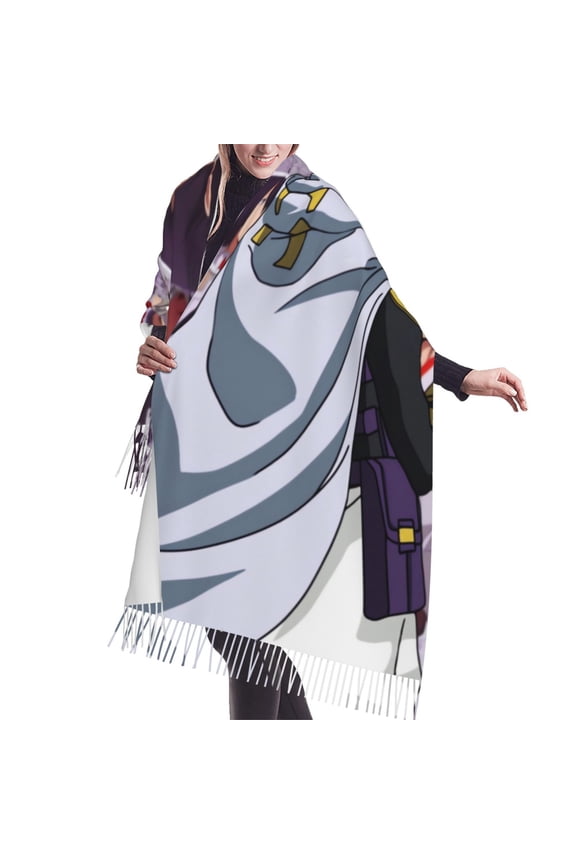 My Hero Academia Tamaki Amajiki Shawl Wrap for Womens Winter Warm Long Soft Scarf Pashmina Shawl Scarves