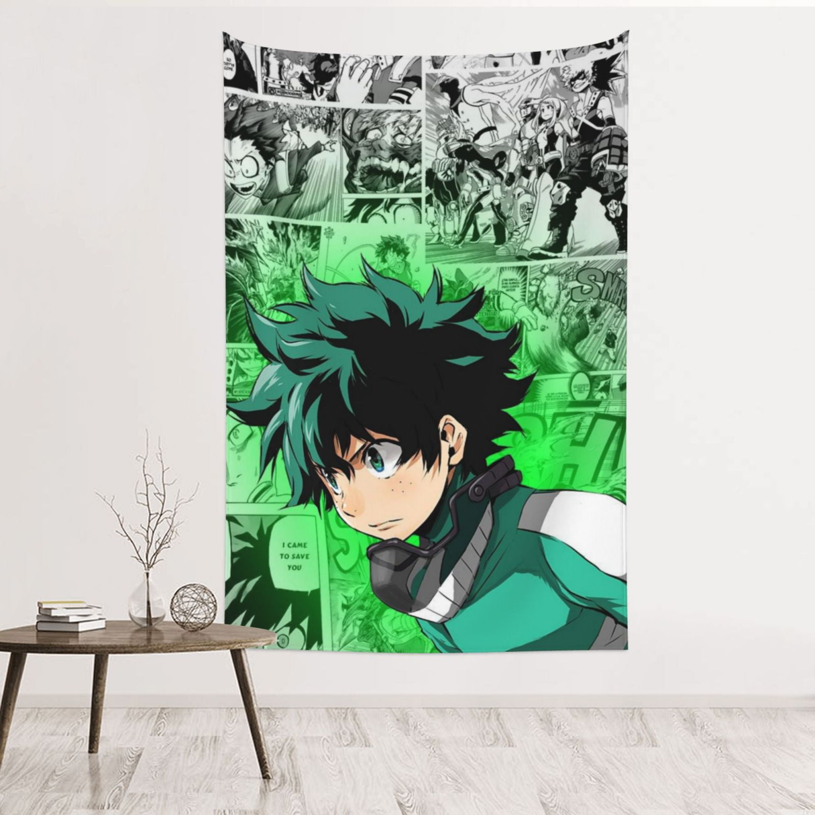 My Hero Academia Tapestry, Anime Wall Poster Art, Wall Tapestry For