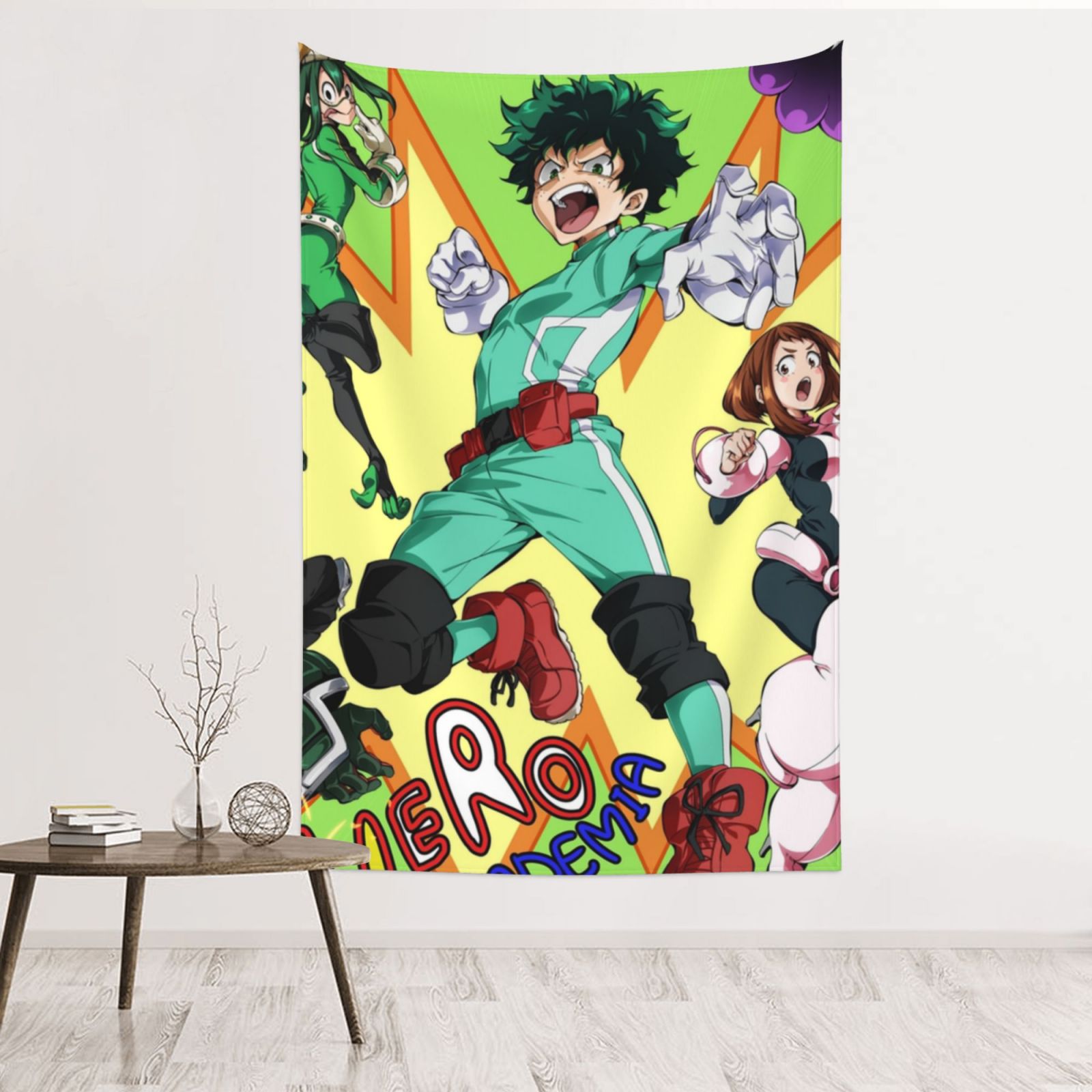 My Hero Academia Tapestry, Anime Wall Poster Art, Wall Tapestry For