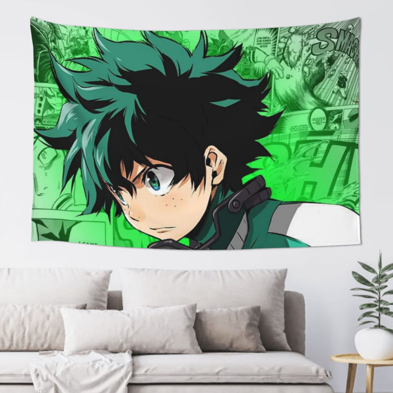 My Hero Academia Tapestry, Anime Wall Poster Art, Wall Tapestry For