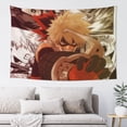 thumbnail image 1 of My Hero Academia Tapestry, Anime Wall Poster Art, Wall Tapestry For Bedroom Living Room Dorm Room, Wall Hanging For Festival Party Events Background Photography Backdrop, 60x40 Inch, 1 of 9