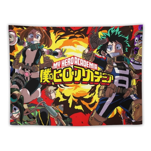 My Hero Academia Tapestry Luxury Wall Hanging Tapestries Decoration For Living Room Bedroom Dormitory Mural Blanket Wall Art Tapestry