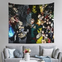 My Hero Academia Tapestry Wall Hanging Wall Decor Wall Art Tapestry Home Decoration For Bedroom, Living Room, Dorm 40x60 Inch