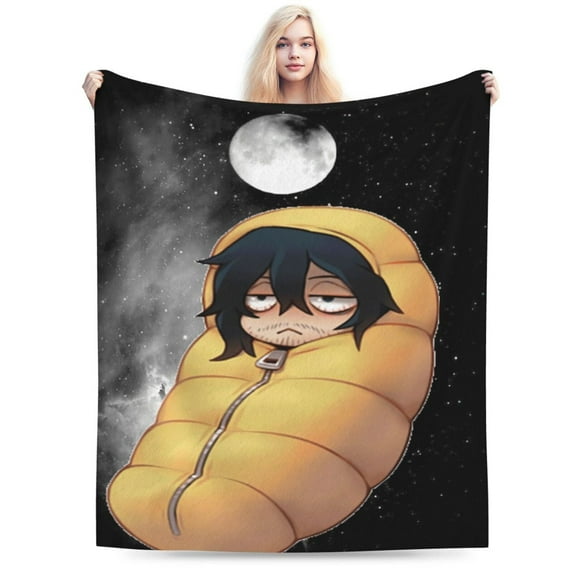My Hero Academia Throw Blanket, Anime Blanket, Cozy Soft Lightweight Flannel Blankets For Couch Sofa Bed, 280 Gsm Plush Fuzzy Blanket