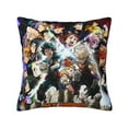 thumbnail image 1 of My Hero Academia Throw Pillow Covers, Anime Pillow Cases, Cushion Covers 18 X 18 Inch Square Pillow Protectors For Sofa Couch Bedroom Car Chair Home Decor, 1 of 9
