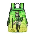 thumbnail image 1 of My Hero Academia Tsuyu Asui Bag Lightweight Backpack Simple Daypack Casual Compact Rucksack Leisure Travel Backpack, 1 of 9