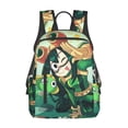 thumbnail image 1 of My Hero Academia Tsuyu Asui Bag Lightweight Backpack Simple Daypack Casual Compact Rucksack Leisure Travel Backpack, 1 of 9