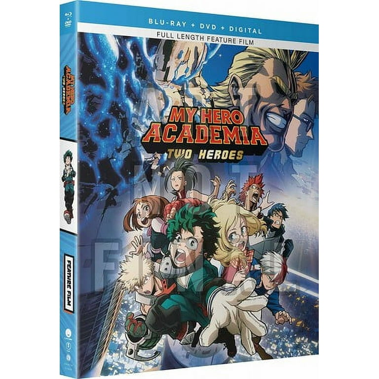 My Hero Academia Two Heroes Blu ray DVD Digital Copy CrunchyRoll