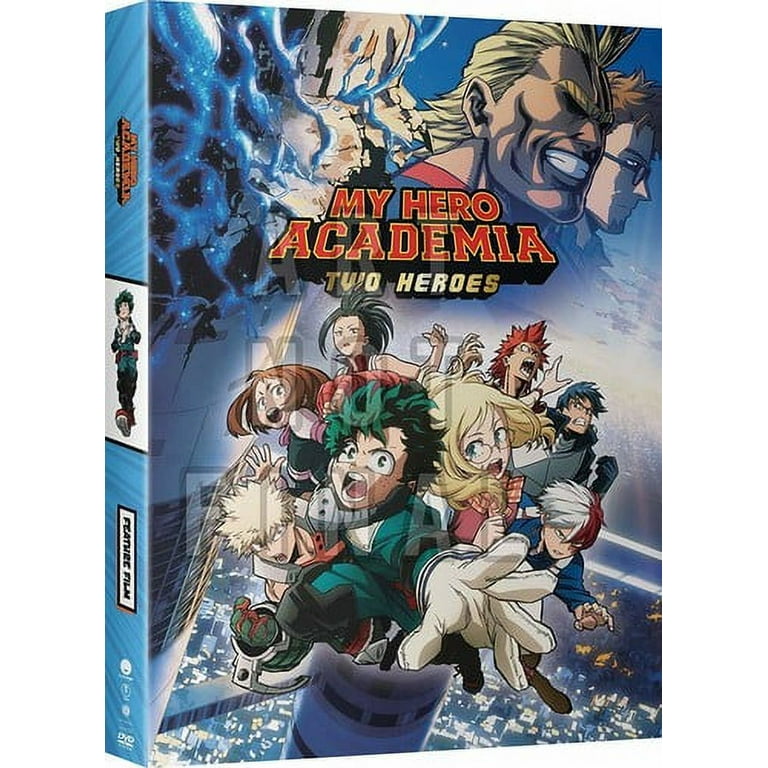 My Hero Academia Two Heroes MHA DVD Crunchy Roll Walmart