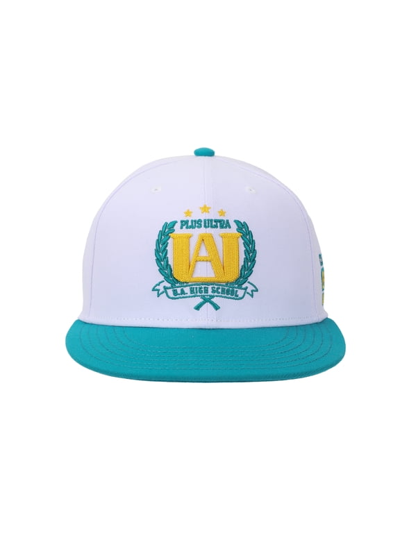 My Hero Academia U.A. High School Logo Adult White Snapback Hat