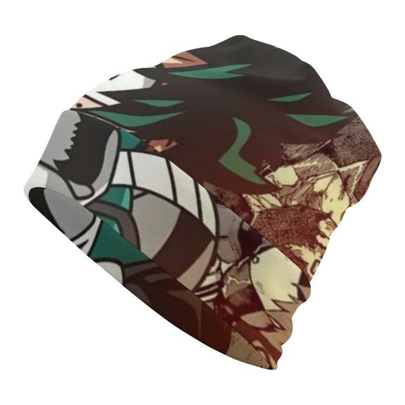 My Hero Academia Unisex Beanie Hats Cuffed Skull Cap Fall Winter Warm Hat Pullover Cap Leisure Cap for Women Men