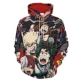 thumbnail image 1 of My Hero Academia Unisex Sweatshirts Loose Pullover Sweater Hooded Hoodie 3D Printing Jacket Winter Fall Clothes 5XL, 1 of 7