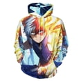 thumbnail image 1 of My Hero Academia Unisex Sweatshirts Loose Pullover Sweater Hooded Hoodie 3D Printing Jacket Winter Fall Clothes 6XL, 1 of 7