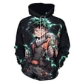 thumbnail image 1 of My Hero Academia Unisex Sweatshirts Loose Pullover Sweater Hooded Hoodie 3D Printing Jacket Winter Fall Clothes L, 1 of 7