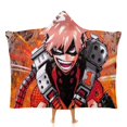 thumbnail image 1 of My Hero Academia Wearable Blanket Cloak Arctic Velvet Hooded Blanket Soft Fuzzy Hoodie Blanket Cape for Adults Kids 40"x50", 1 of 8