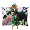 thumbnail image 1 of My Hero Academia Wearable Blanket Cloak Arctic Velvet Hooded Blanket Soft Fuzzy Hoodie Blanket Cape for Adults Kids 40"x50", 1 of 8