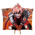 thumbnail image 1 of My Hero Academia Wearable Blanket Cloak Arctic Velvet Hooded Blanket Soft Fuzzy Hoodie Blanket Cape for Adults Kids 50"x60", 1 of 8