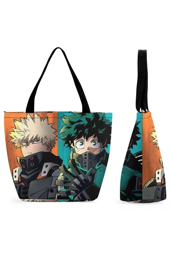 My Hero Academia Women's handbags shopping bags fun gift bags gym travel Halloween gifts One size