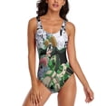 thumbnail image 1 of My Hero Academia Womens Bathing Suits One Piece Swimsuits Cute Bikini Printed Swimwear Cover Up Dress M, 1 of 7