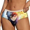 thumbnail image 1 of My Hero Academia Womens Underwear Soft Breathable Brief Lace Panty Stretch Hipster Underpants Ladies Panties L, 1 of 7