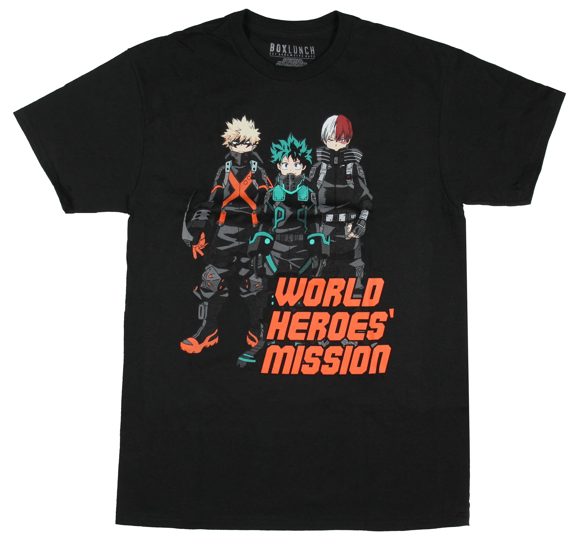 My Hero Academia World Heroes Mission Men's MHA Manga Deku