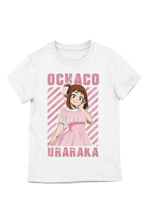 My Hero Academia: You're Next (Movie 4) Girls White Crew Neck Short Sleeve T-shirt - XL