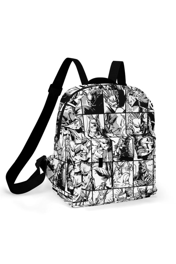 My Hero Academy Cartoon Fashion Backpack Travel Casual Daily Use Bag 25.5x20.5x11cm