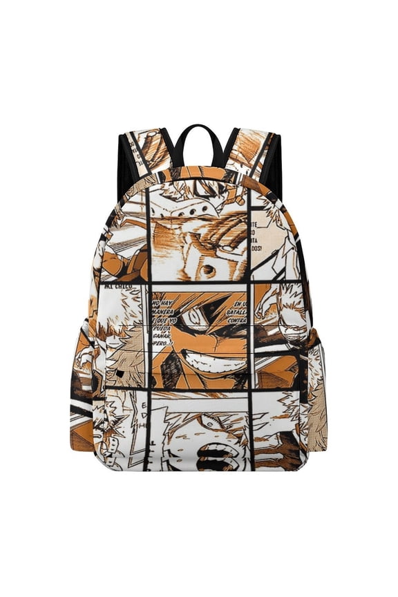 My Hero Academy Cute Anime Travel And Hiking Backpack 42x30x15cm