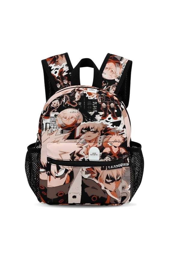 My Hero Academy Cute Cartoon Lightweight Backpack for Teenagers 33.5x25x13.5cm