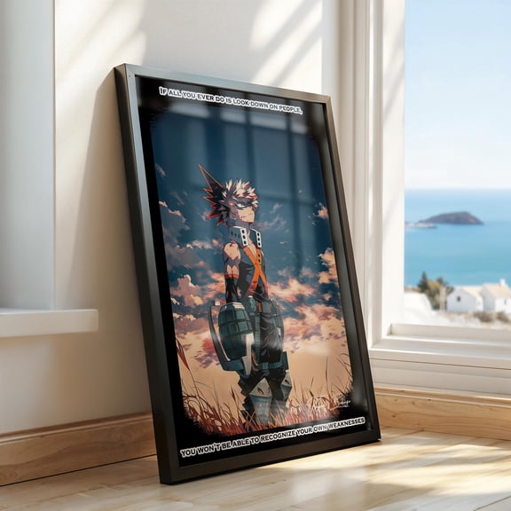 My Hero Anime With Bakugo Quote