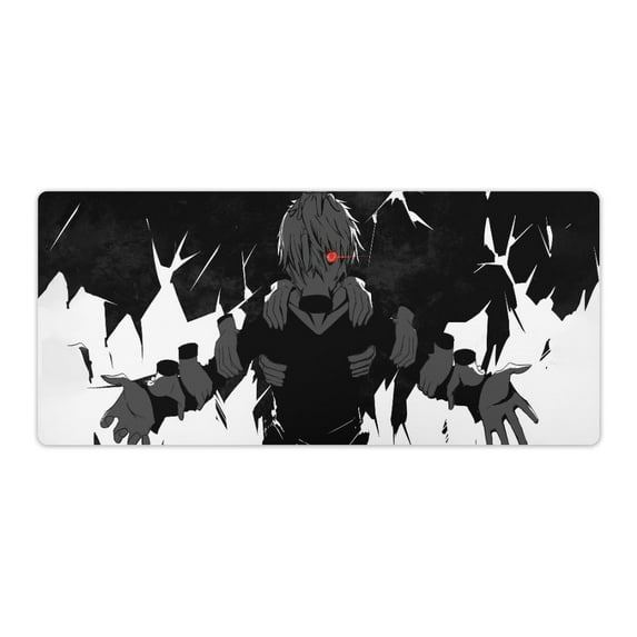 My Hero Mouse Pad Academia Anime Large Mouse Mat 900x400x3mm Non-slip Rubber Bottom Gaming Keyboard Mat, 3D Printed Full Desk Mouse Keyboard Pad