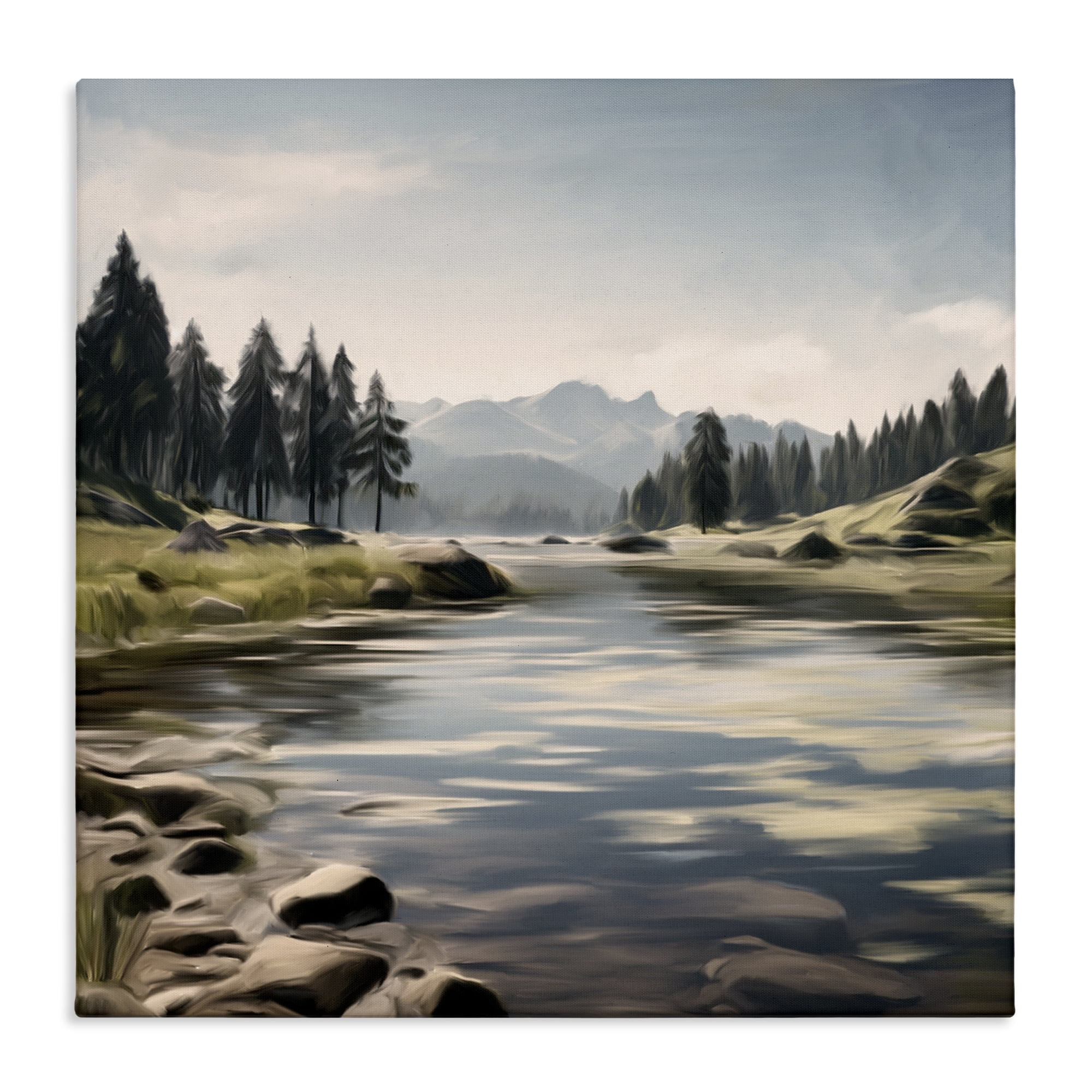 My Hideaway Pond Ripples Canvas Wall Art, design by Kim Allen