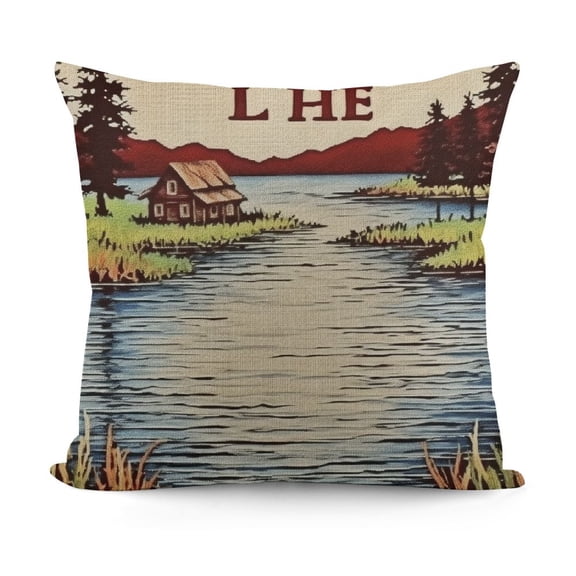 /My Home Decorative Pillow Case Cover