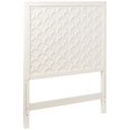 thumbnail image 1 of My Home Furnishings Amanda Twin Panel Headboard in Creamy White, 1 of 3