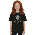 thumbnail image 1 of My Home My Castle Royalty King Queen Girls Kids T Shirt Tees Teen Brisco Brands XS, 1 of 6